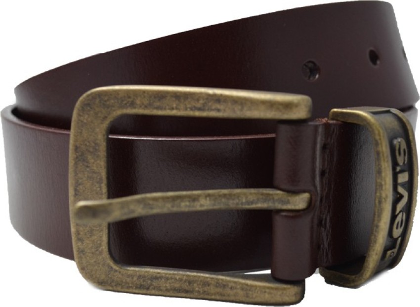 Leather belt Levi's Brown size 80 cm in Leather - 32228080