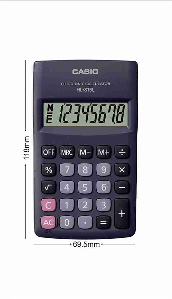 Casio shop hl 815