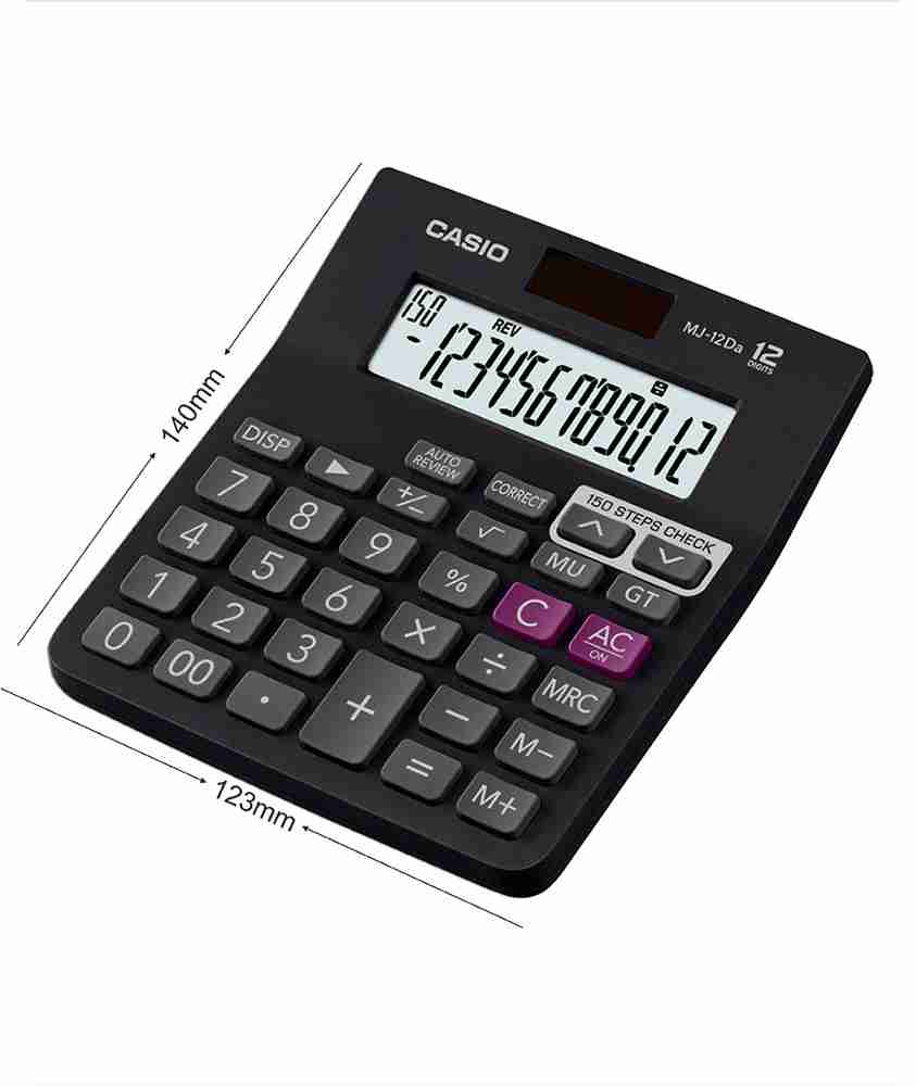 Flipkart CASIO MJ 12DA Desktop Basic Calculator Basic