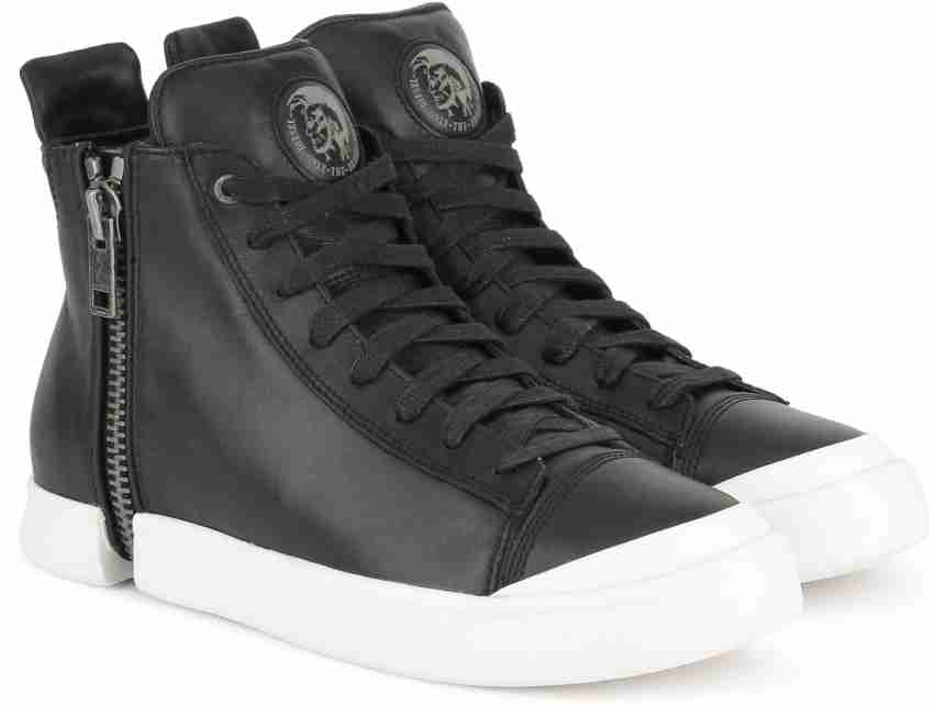 DIESEL ZIP ROUND S NENTISH Sneakers For Men Buy Black Color DIESEL ZIP ROUND S NENTISH Sneakers For Men Online at Best Price Shop Online for Footwears in India Flipkart