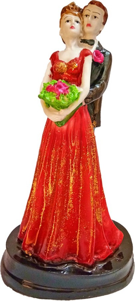 13cm 23cm Resin Wedding Couple Doll Figurines Romantic Wedding