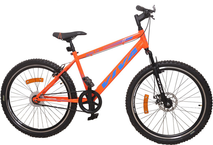 Viva Sports BIKE AERO1 SS ORNG BLU 26 T Mountain Hardtail Cycle Price in India Buy Viva Sports BIKE AERO1 SS ORNG BLU 26 T Mountain Hardtail Cycle online at Flipkart