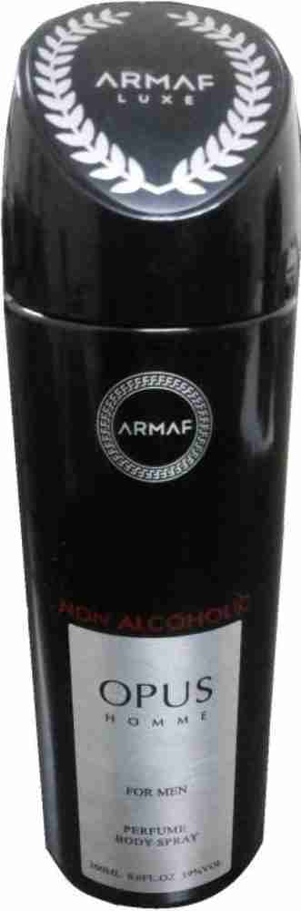 Armaf opus body store spray