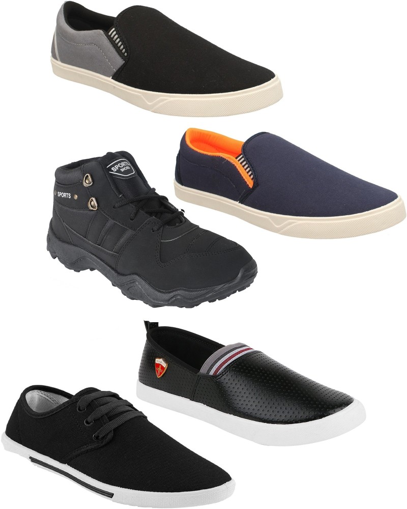 Buy QTSY Casual Sneaker Shoes for Boy's Men Shoes Combo Pack - Lowest price  in India| GlowRoad