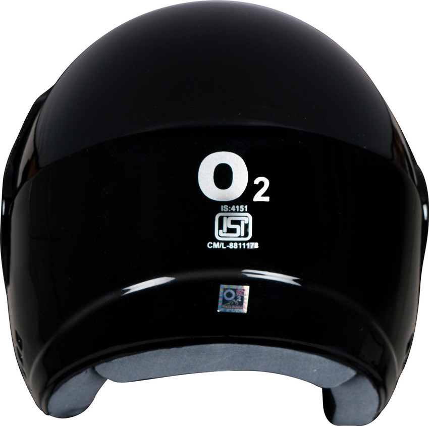 Autofy O2 Gem Open Face Helmet With Polycarbonate Visor and