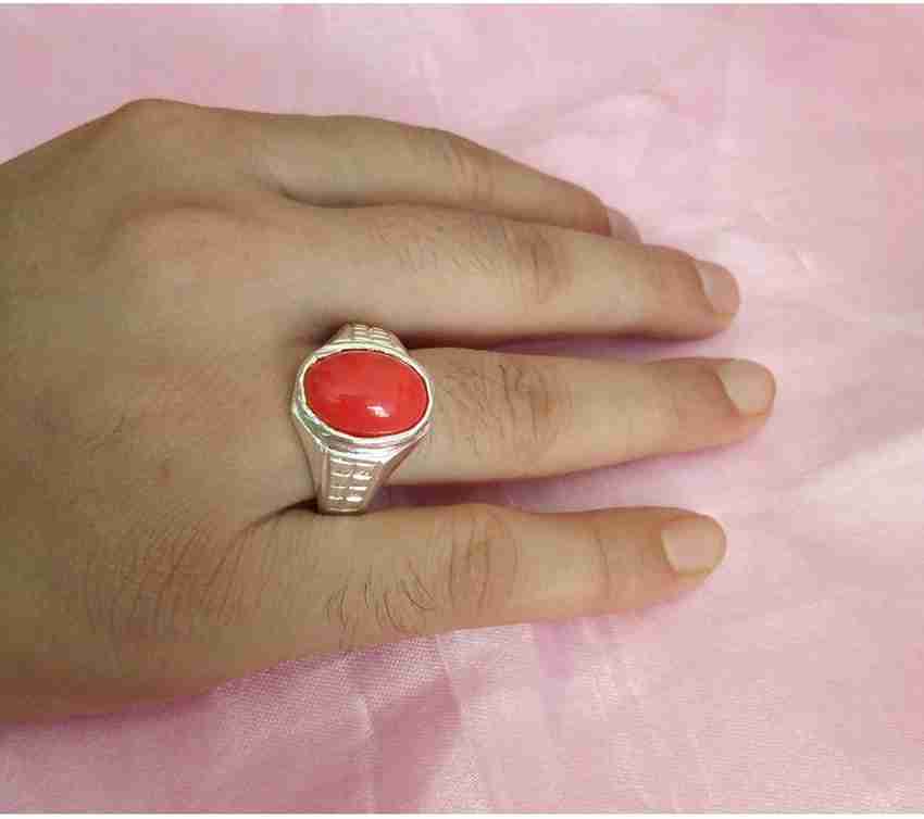 Munga ring top in silver