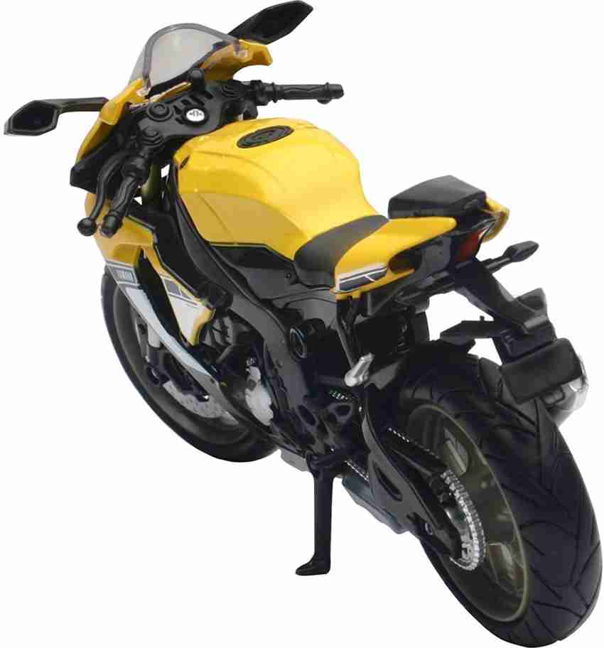 Replica moto miniature Yamaha R1 2016 1/12° NewRay Blue