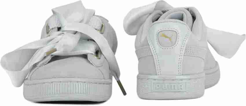 Puma heart hotsell satin grey