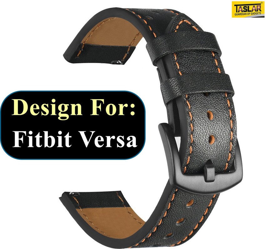 Fitbit versa clearance leather band
