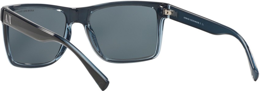 Buy A X ARMANI EXCHANGE Wayfarer Sunglasses Grey For Men Women