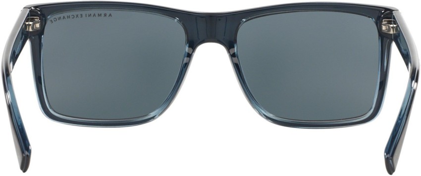 Buy A X ARMANI EXCHANGE Wayfarer Sunglasses Grey For Men Women