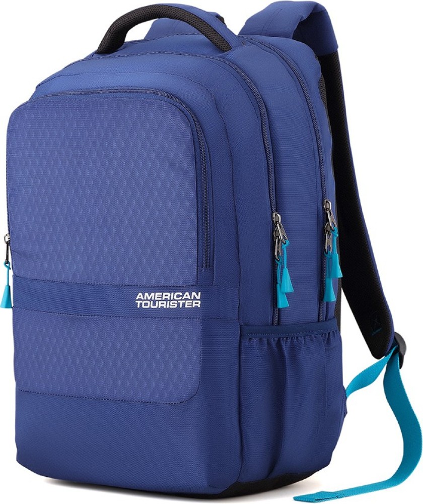 American tourister best sale blue bag