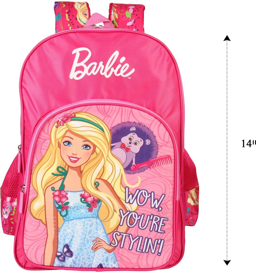 BARBIE WOW Pink 14 School Bag