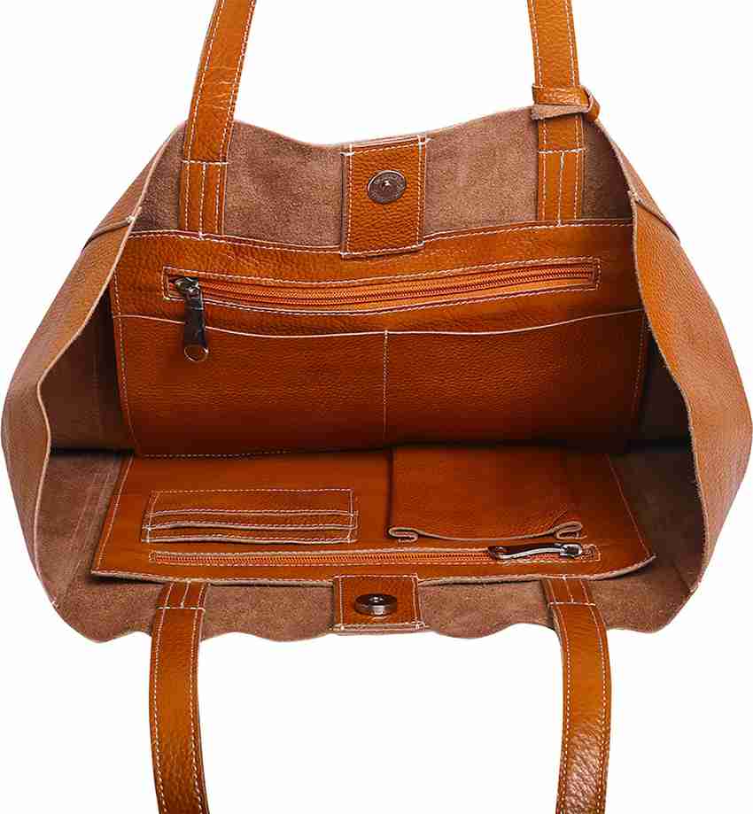Flipkart Tan Luzo BAG LADIES HANDBAGS OFFICE BAGS FOR WOMEN Shoulder Bag Shoulder Bag