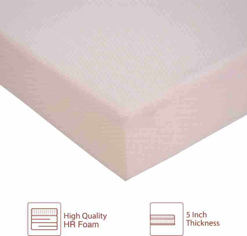 Spa sensations 5 inch quilted memory store foam mattress