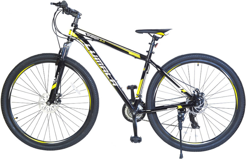 Lumala Sniper 2.0 Alloy Bike For Adults Yellow Black 29 T Mountain Cycle Price in India Buy Lumala Sniper 2.0 Alloy Bike For Adults Yellow Black 29 T Mountain Cycle online at Flipkart