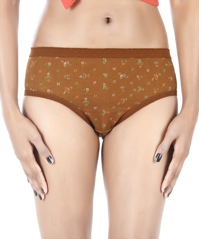 Buy FIREAGE Women Hipster Brown Panty Online at Best Prices in India