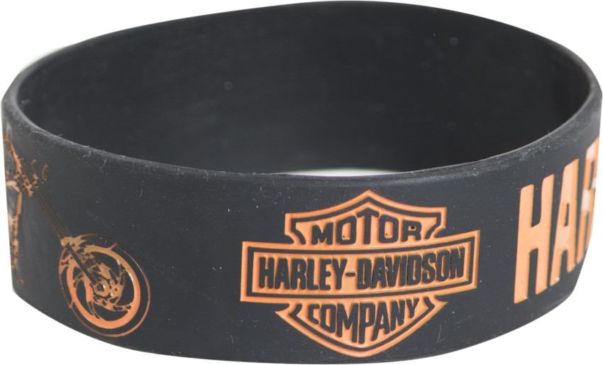 Harley davidson silicone on sale wristband