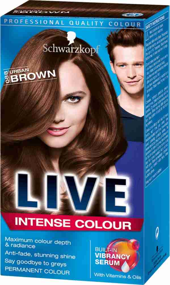 088 URBAN BROWN Hair Dye by LIVE
