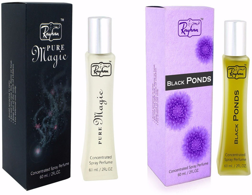 Buy RAYHAN ENTERPRISE Pure Magic Black ponds Eau de Parfum 60