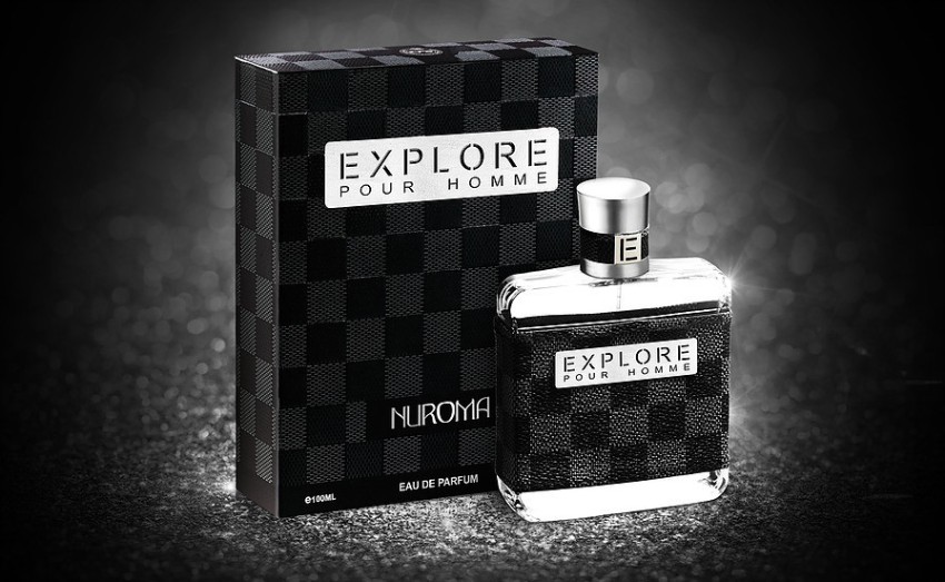 Buy NUROMA EXPLORE Pour Homme Black Perfume Perfume - 100 ml (For