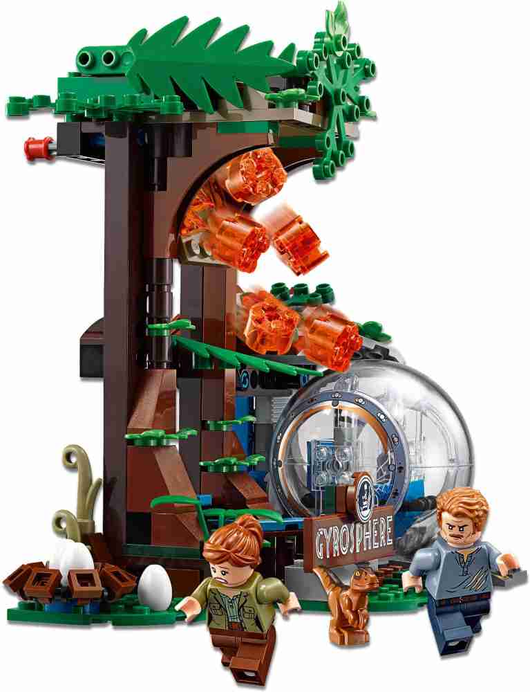 Gyrosphere lego best sale jurassic world