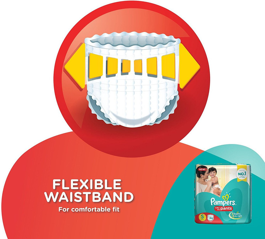 Pampers XL 58 XL Buy 58 Pampers Pant Diapers Flipkart