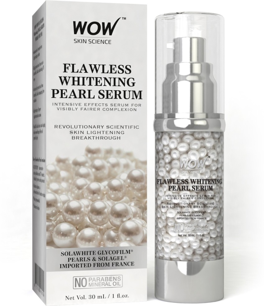 WOW SKIN SCIENCE Flawless Whitening Fairness Pearl Serum Price