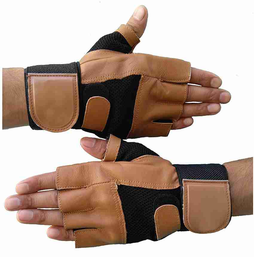 GymWar GYM GLOVES Leather Gym gloves Glove for Gym