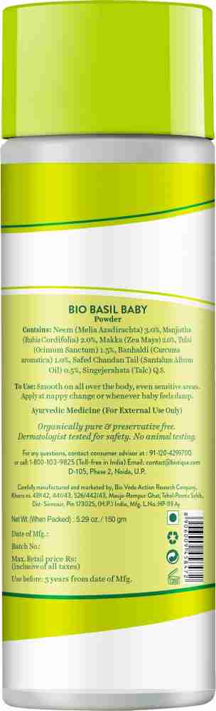 BIOTIQUE Disney Mickey Baby Bio Basil and Sandalwood Powder