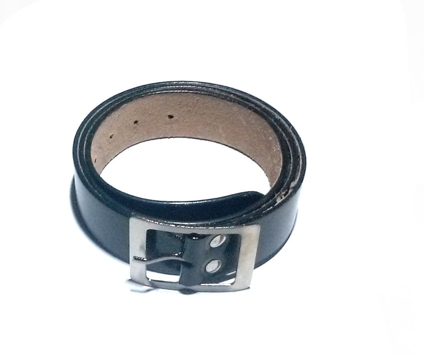Black LV Formal & Casual PU Leather Belt For Men > Need Kart - Belt for Men  - Belt For Men