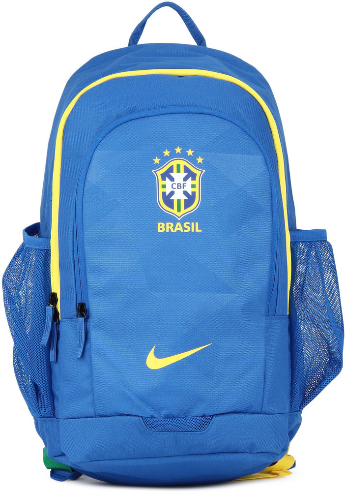 Nike blue and yellow backpack new arrivals