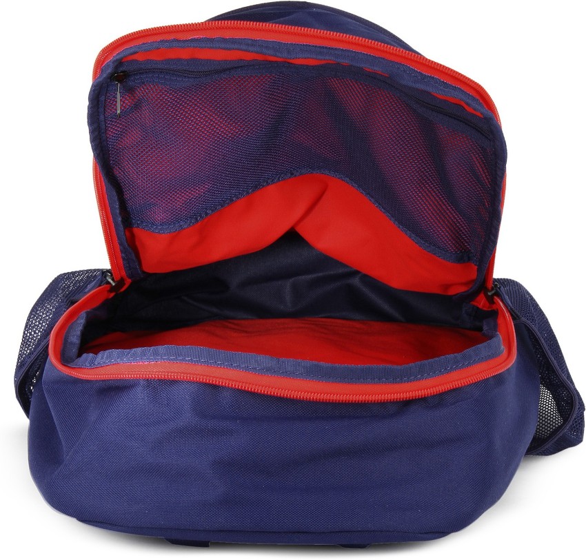 Nike backpack red white sales blue