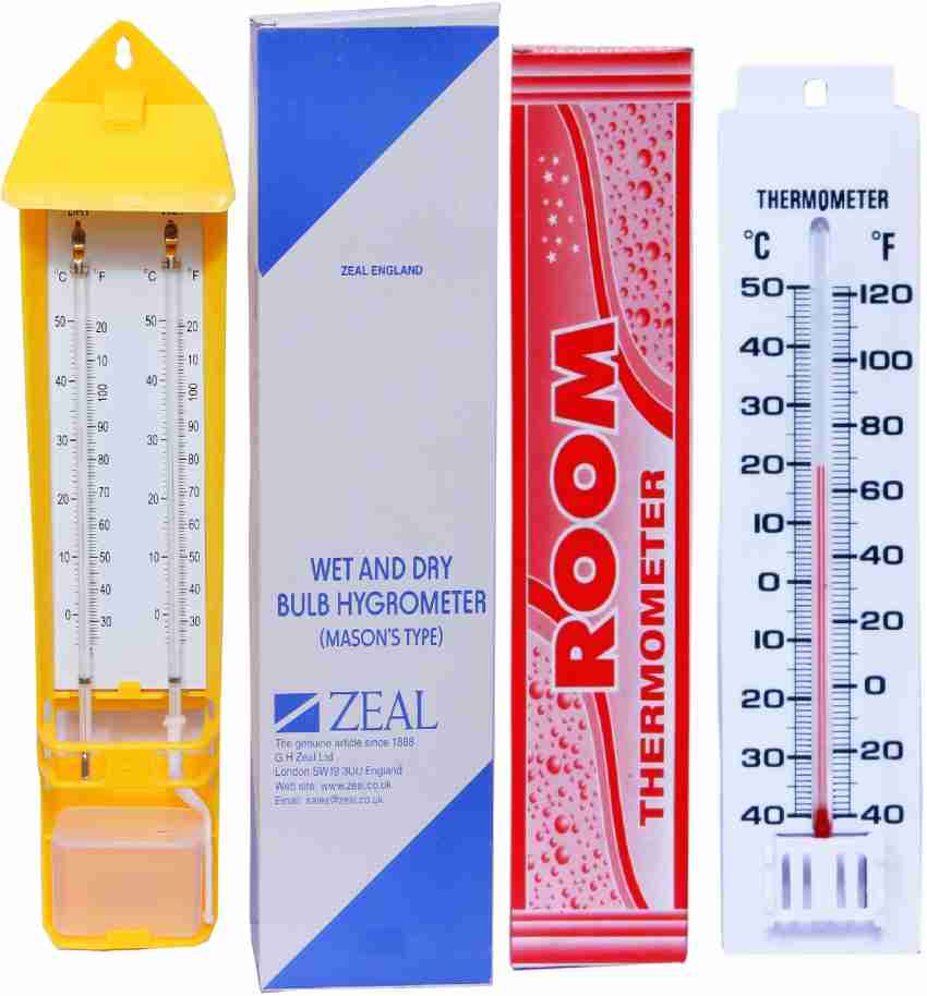 Wall Thermometer Easy To Read 150mm Accurate Room Thermometer For Measuring  Indoor Room Temperature In The Home Garden Greenhouse