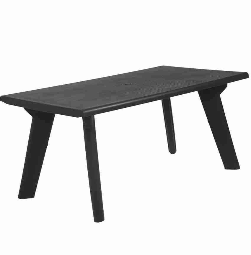 Plastic dining top table 6 seater