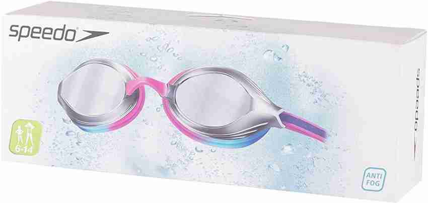 SPEEDO VENGEANCE MIRROR GOGGLE JUNIOR DIVA VIOLET SILVER