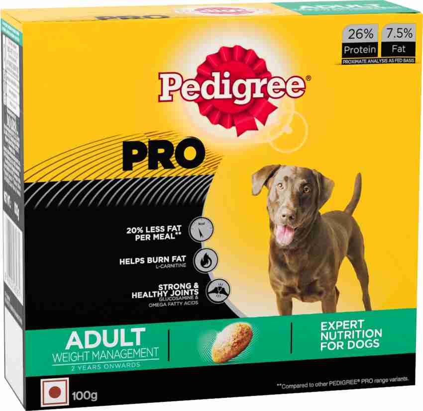 PEDIGREE PRO Food for Weight Management of Adult Dogs 2yrs