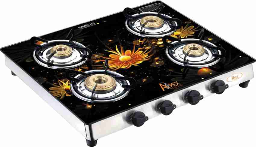 Apex gas stove store 4 burner price