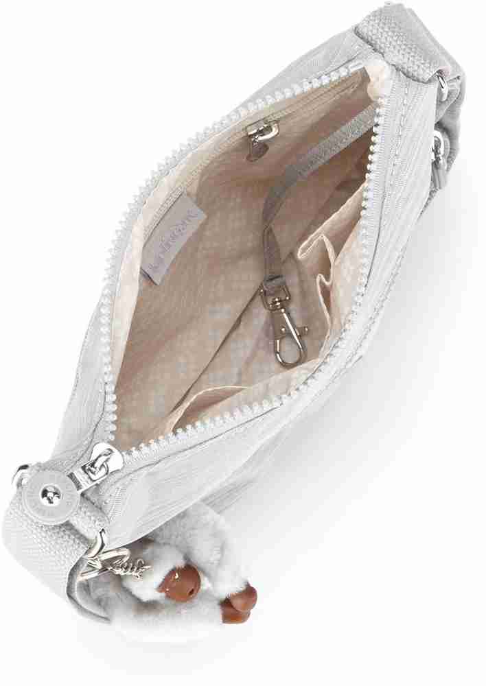 KIPLING Grey Sling Bag ZAMOR Dazz Grey Price in India Flipkart
