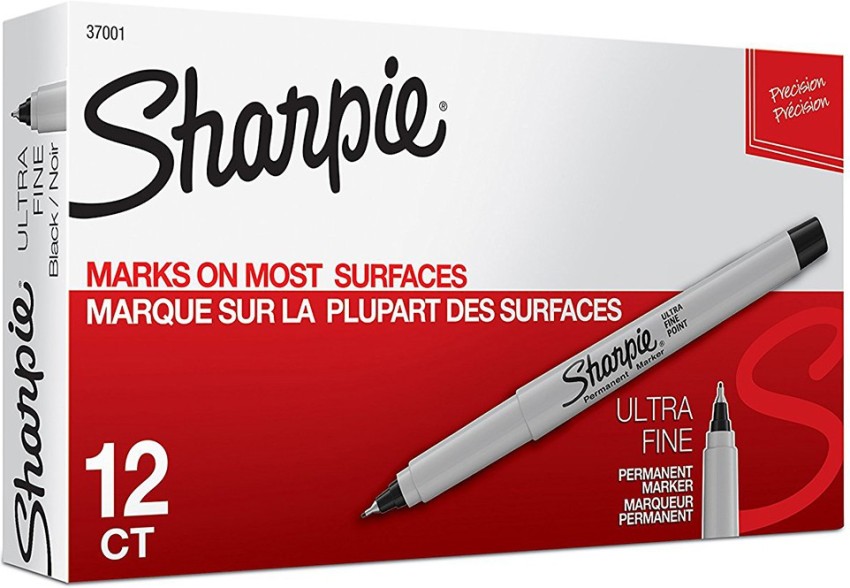 Sharpie® Ultra Fine Permanent Black Markers, 2 pk - Mariano's