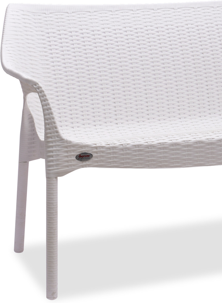 Two seater top plastic chair