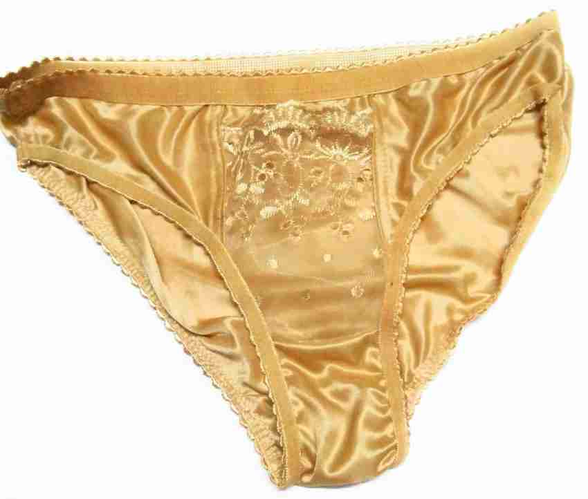 60s Sunny Yellow Panty Slip - Lucky Vintage