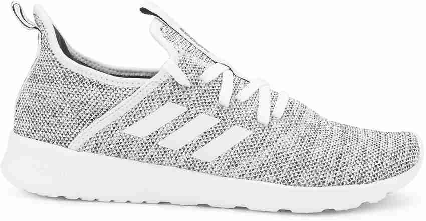 White adidas sale cloudfoam shoes