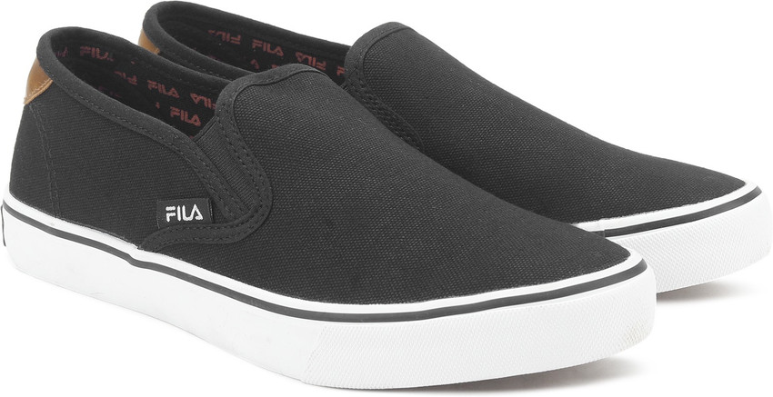 FILA RELAXER V Slip On Sneakers For Men Buy BLK Color FILA