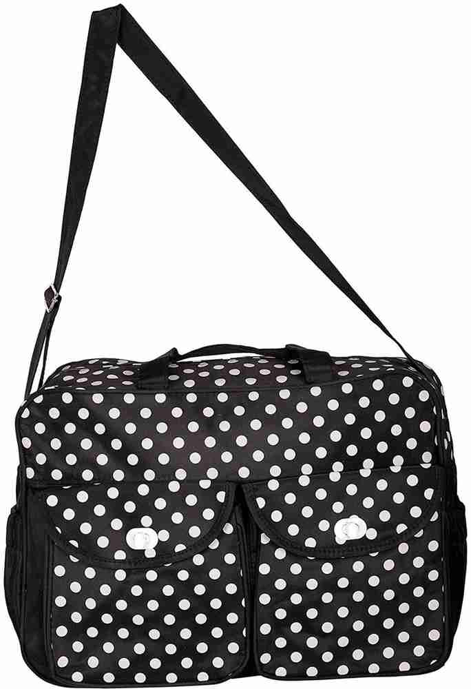 PackNBuy Stylish Big Size Polka Dot Diaper Bag Diaper Bags for