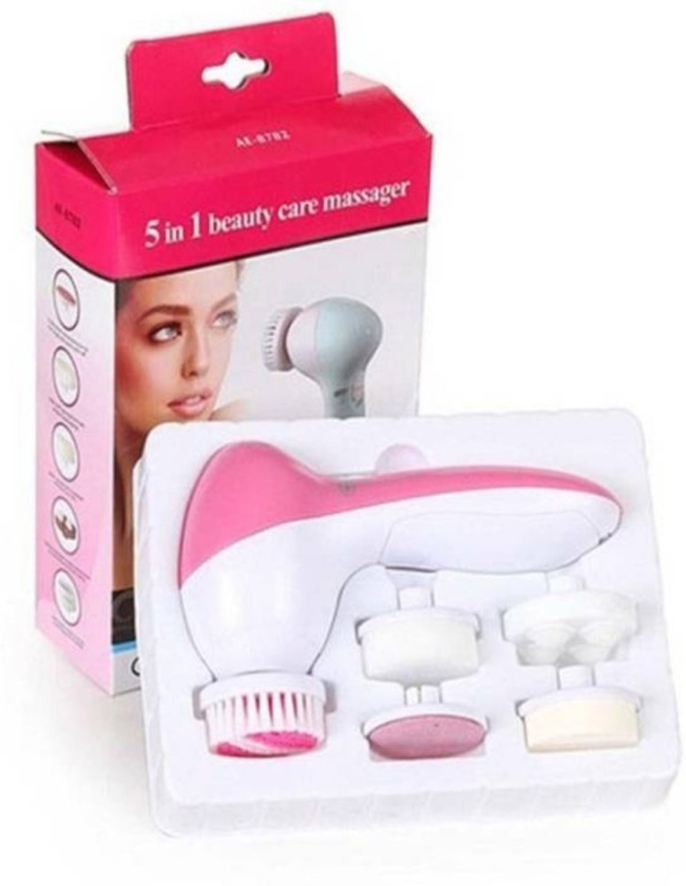 Buy 5 In 1 Portable Multi-Function Skin Care Electric Facial Massager 
