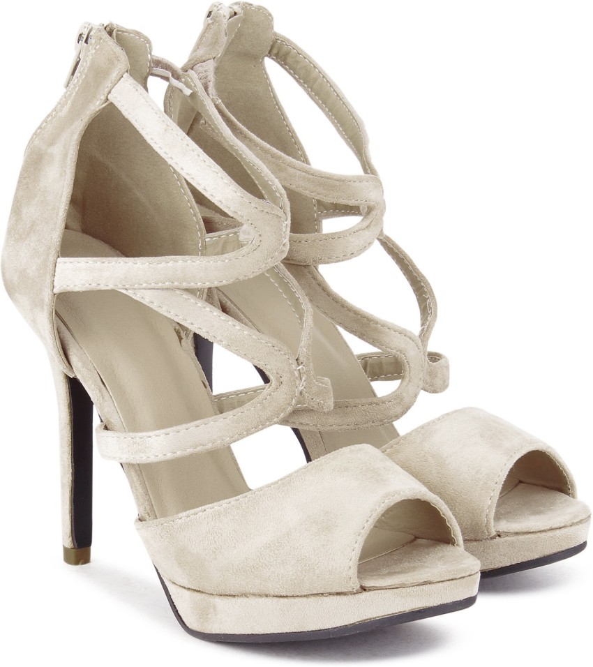 MFT Couture Women Beige Heels Buy Beige Color MFT Couture Women