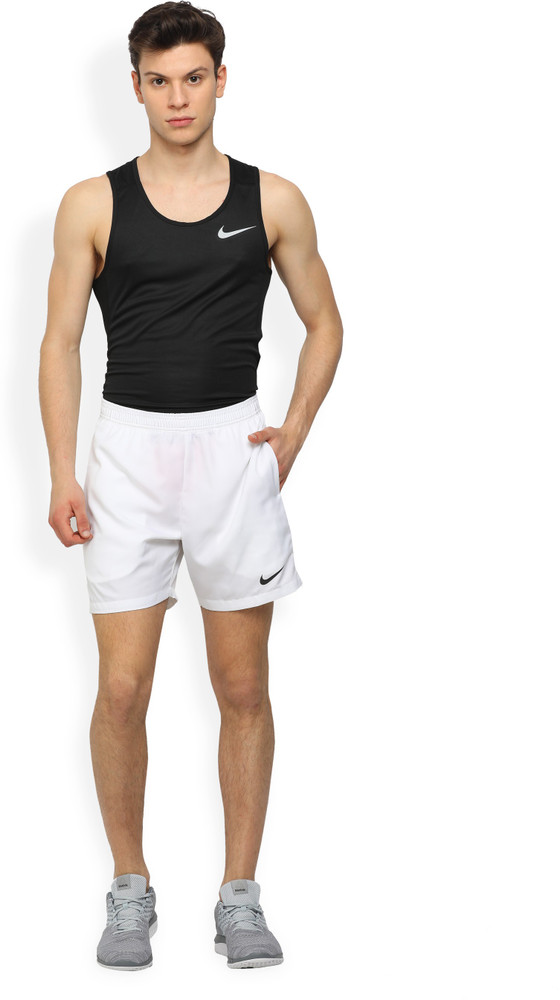 White nike hot sale shorts mens