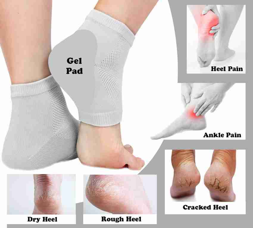 ZYLOCARE Silicon Gel Heel Socks Pad Heel Pain Relief For Plantar Fasciitis Arch Heel Support Foot Pain Heel Pad Foot Care Kit Heel Cushion Heel Support Buy ZYLOCARE Silicon Gel Heel