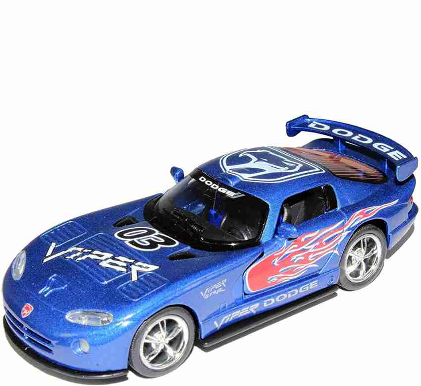Jack Royal Kinsmart 1 36 Scale BLUE Dodge Viper GTS R Pull Back